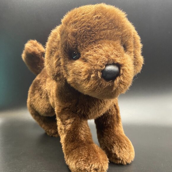 Douglas the Cuddle Toy Brown Puppy Dog Plush Doll Stuffed Animal - Picture 1 of 12
